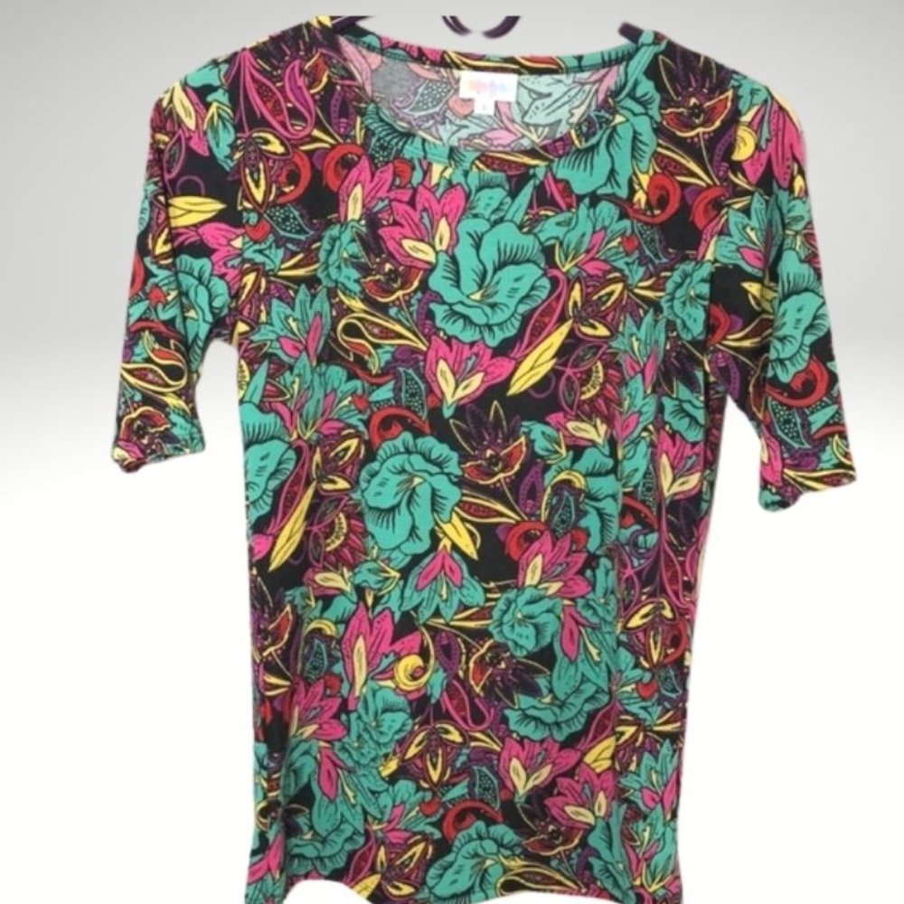 Lularoe Gigi Size Small Flower Paisley Print NWT